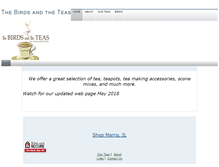 Tablet Screenshot of birdsandteas.com